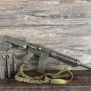 Anderson AM-15 – 300 AAC Blackout – 16" – OD Green Cerakote